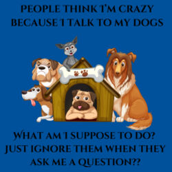 People think i'm crazy Design