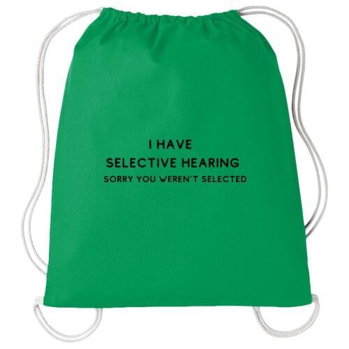 I have selective hearing sorry you weren't selected Thumbnail