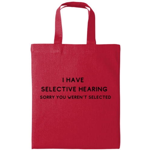 I have selective hearing sorry you weren't selected Thumbnail