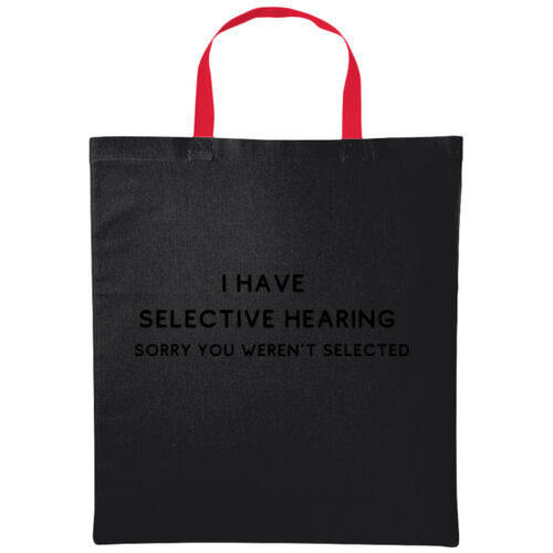 I have selective hearing sorry you weren't selected Thumbnail